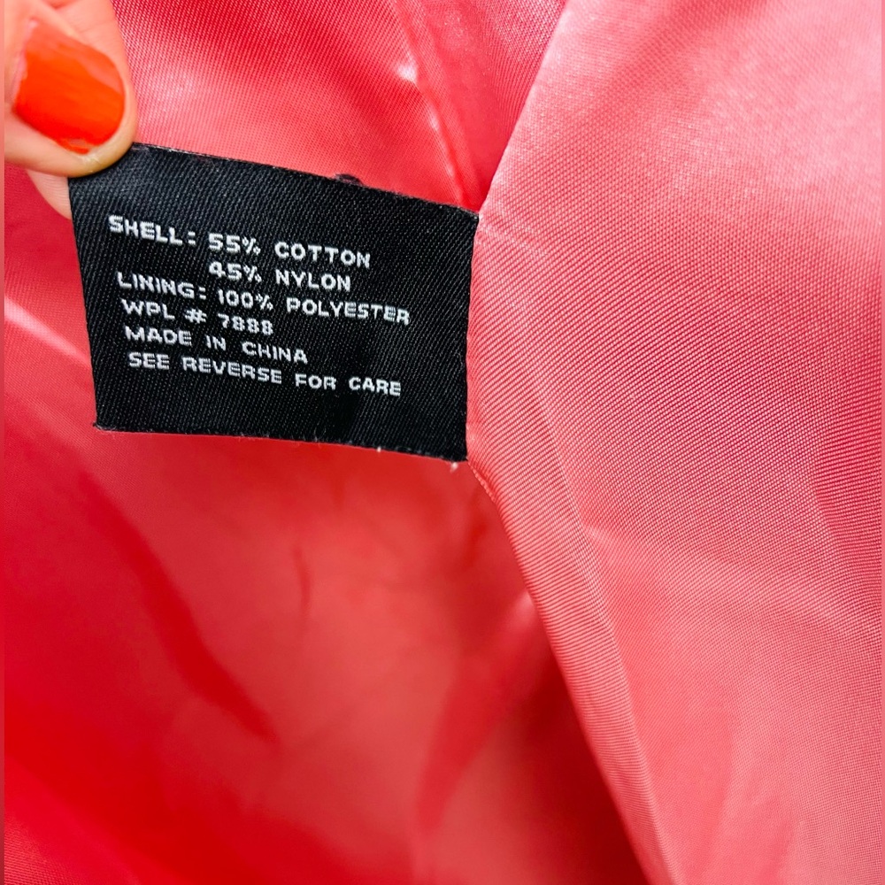 Anne Klein Bubblegum Belted Pink Trench Coat – Size 8 - Picture 4 of 15